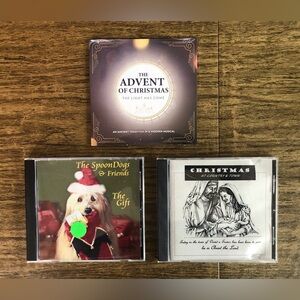 Three Christmas CDs